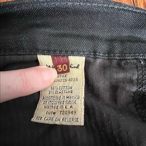 7 for all mankind black wide leg flair jeans